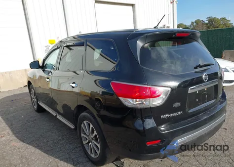 2014 Nissan Pathfinder S z USA, uszkodzony, nr VIN 5N1AR2MM5EC711696